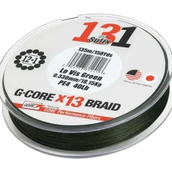 Sufix Tresse 131 G-Core Green * Fils - Tresses - Bdl Carnassier