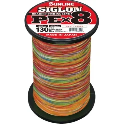 Sunline Tresse Siglon Braid 8X Tuna Broume Multicolore * Tresses - Fils - Bdl Mer
