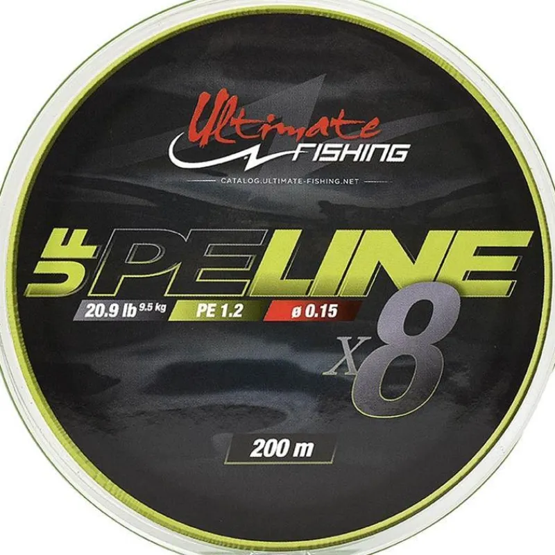 Ultimate Fishing Tresse Uf Pe Line X8 - 200M * Fils - Tresses - Bdl Carnassier|Tresses - Fils - Bdl Mer