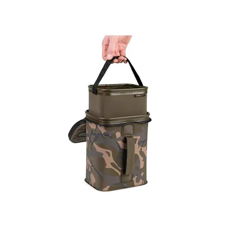 Fox Trousse À Accessoires Aquos Camolite Multi Bag With Insert * Bagagerie Carnassier