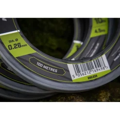 Fox Matrix Tête De Ligne Submerge Shock Leader Monofilament - 100M * Fils - Tresses Coup & Anglaise
