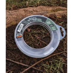 Fox Tête De Ligne Soft Steel Fleck Camo Leader * Fils - Tresses Carpe