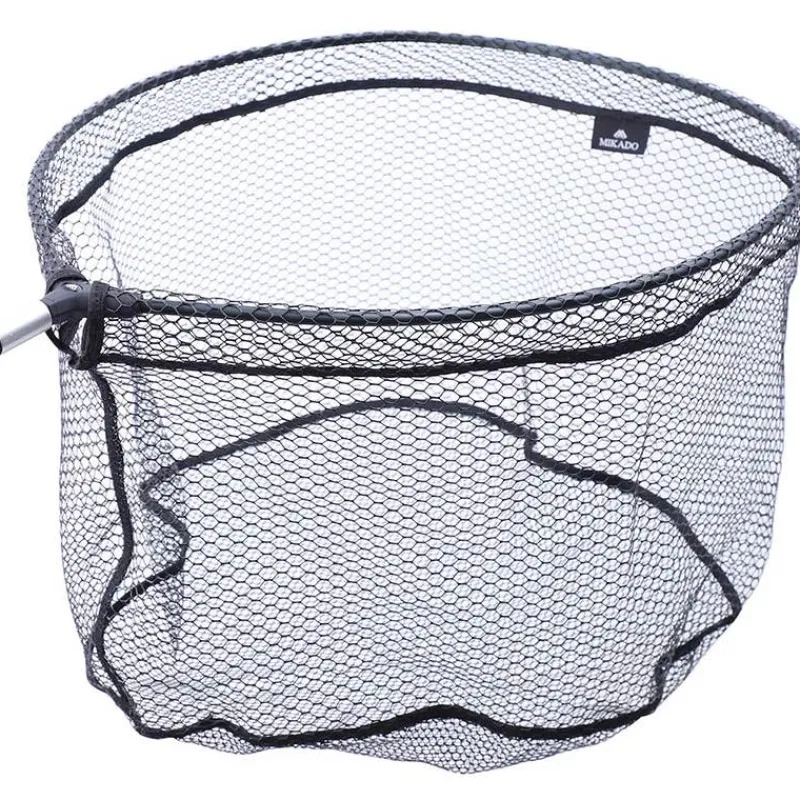 Mikado Tête D'épuisette Landing Net Head Maille Caoutchouc * Epuisettes - Bourriches