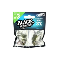 Fiiish Tête Plombée Black Minnow Deep * Têtes Plombées|Têtes Plombées