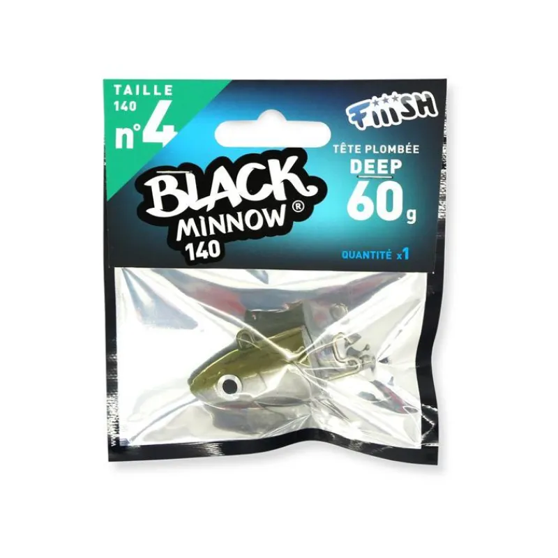 Fiiish Tête Plombée Black Minnow Deep * Têtes Plombées|Têtes Plombées