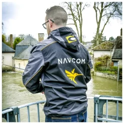 Navicom Veste De Pluie Homme 2026 - Noir/Gris * Vestes De Pêche