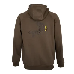 Veste Homme Avid Carp Compound Zip Hoodie - Marron