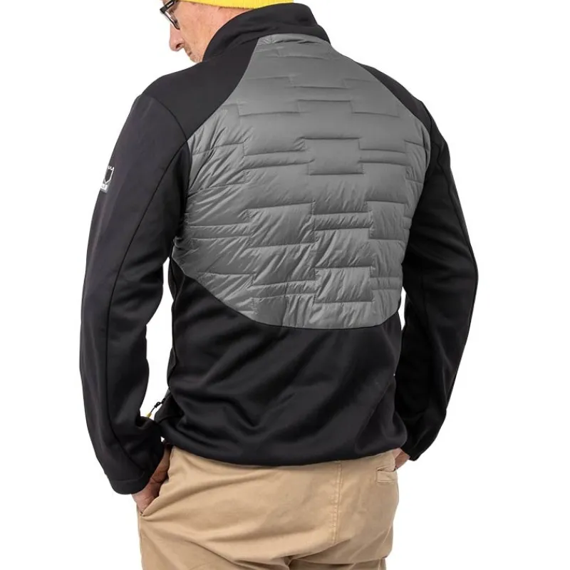 Black Cat Veste Homme Cat Shield Hybrid Top - Gris/Noir * Vestes De Pêche