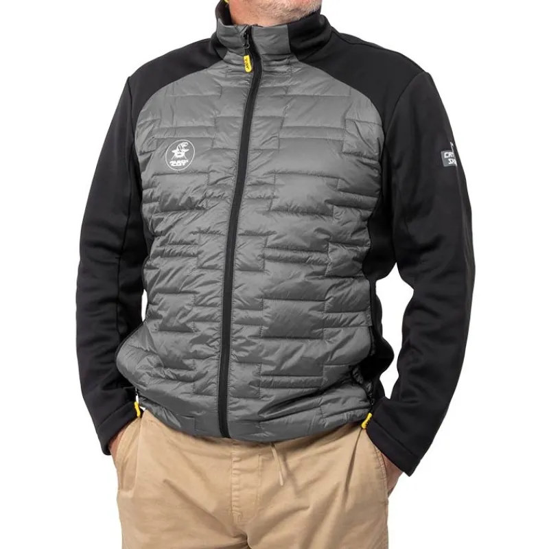 Black Cat Veste Homme Cat Shield Hybrid Top - Gris/Noir * Vestes De Pêche