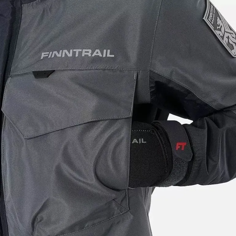 Veste Homme Finntrail Imperméable Coaster - Gris