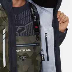 Finntrail Veste Homme Imperméable Greenwood - Camo Shadow Green * Vestes De Pêche