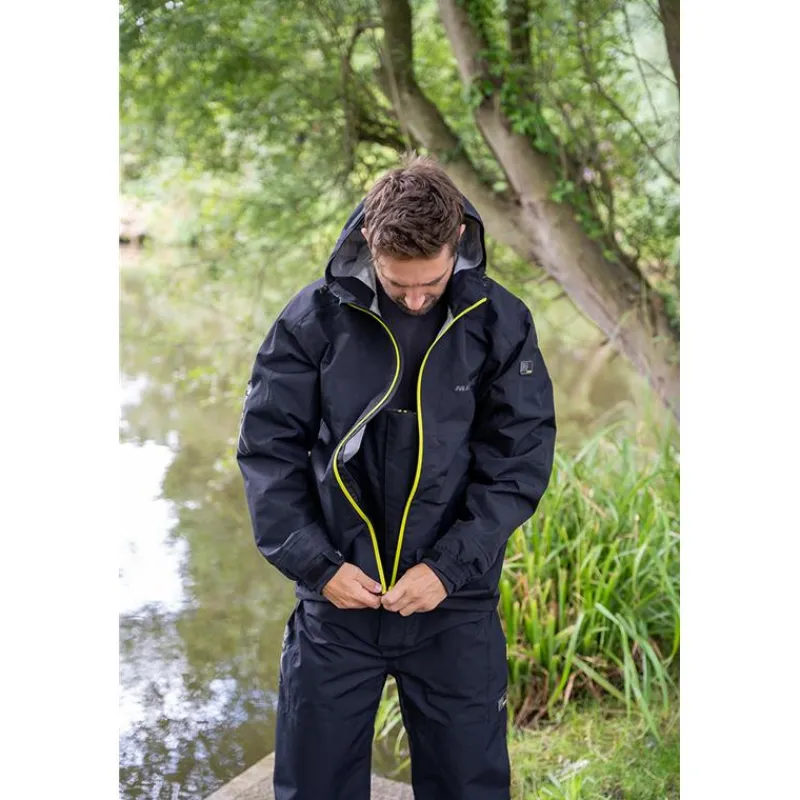 Fox Matrix Veste Homme 10K Waterproof Jacket - Noir * Vestes De Pêche