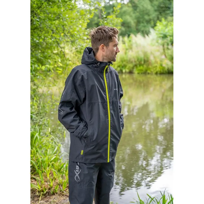 Fox Matrix Veste Homme 10K Waterproof Jacket - Noir * Vestes De Pêche