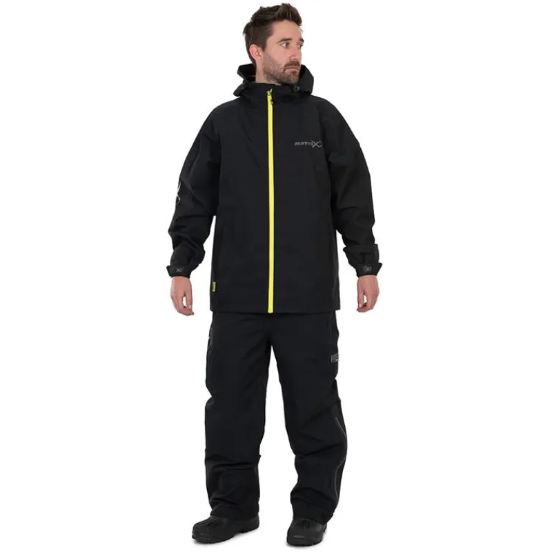 Fox Matrix Veste Homme 10K Waterproof Jacket - Noir * Vestes De Pêche