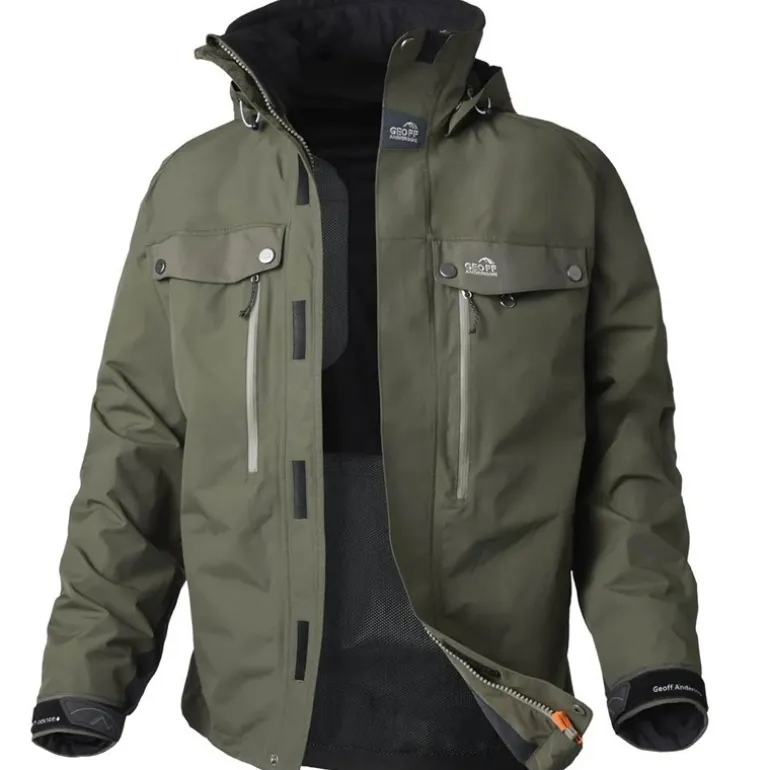 Veste Homme Geoff Anderson Dozer 7 - Dark Green