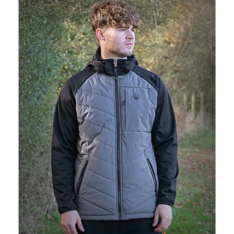 Guru Veste Homme Hybrid Jacket - Charcoal * Vestes De Pêche