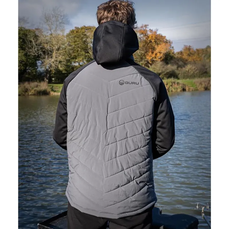 Guru Veste Homme Hybrid Jacket - Charcoal * Vestes De Pêche