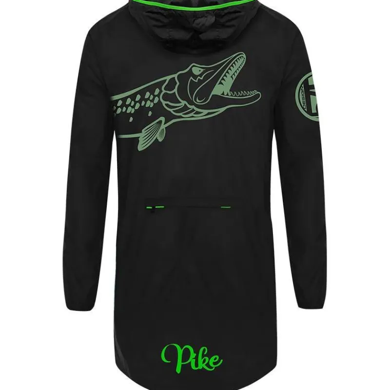 Hot Spot Design Veste Homme K-Way Pike Mania - Noir * Vestes De Pêche