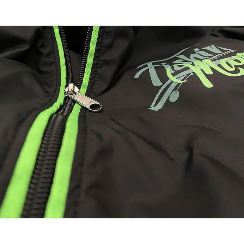 Hot Spot Design Veste Homme K-Way Pike Mania - Noir * Vestes De Pêche