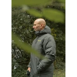Ridge Monkey Veste Homme Apearel Thermapro Insulated Coat - Kaki * Vestes De Pêche