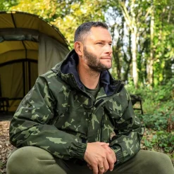 Sonik Veste Homme Lightweight Jacket Camo - Vert * Vestes De Pêche