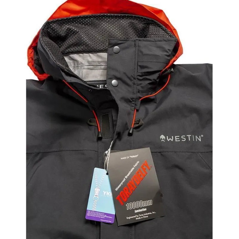 Westin Veste Homme W6 Rain Jacket - Noir * Vestes De Pêche