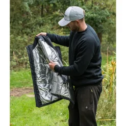 Fox Matrix Veste Sans Manche Homme Therma-Foil Gilet - Noir * Vestes De Pêche