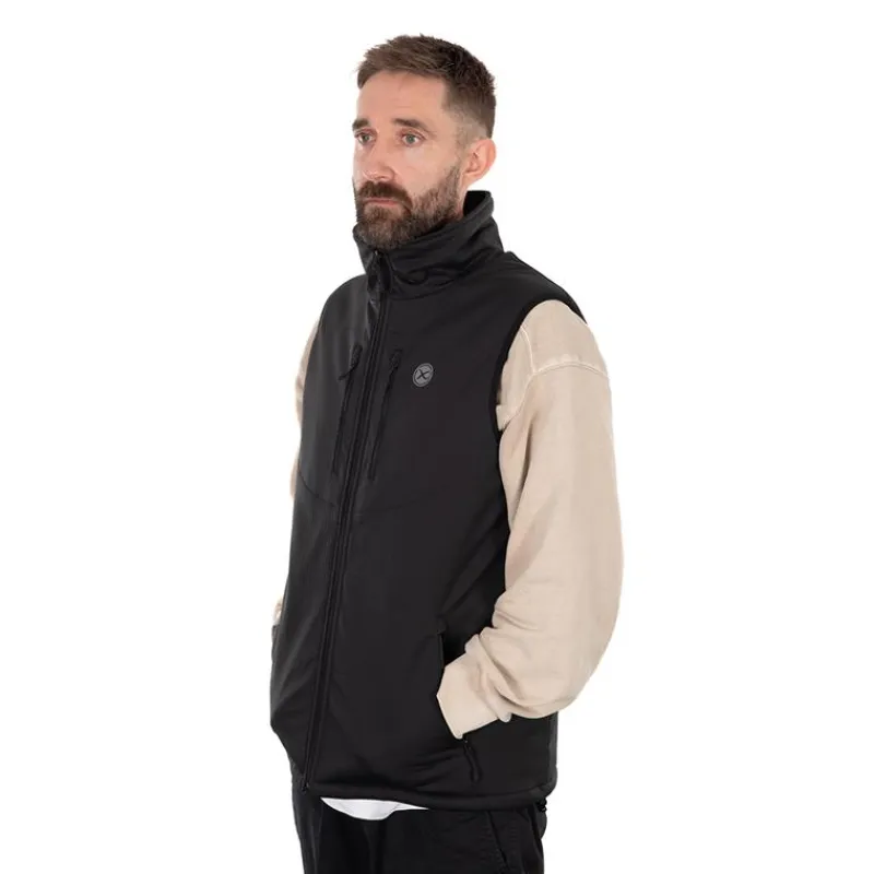 Fox Matrix Veste Sans Manche Homme Therma-Foil Gilet - Noir * Vestes De Pêche