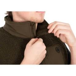 Fox Veste Sans Manche Homme Olive Sherpa Hybrid Gilet - Olive * Vestes De Pêche