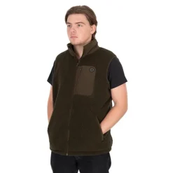 Fox Veste Sans Manche Homme Olive Sherpa Hybrid Gilet - Olive * Vestes De Pêche