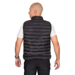 Fox Rage Veste Sans Manche Homme Pro Series Reversible Lightweight Quilted Gilet - Noir/Rouge * Vestes De Pêche