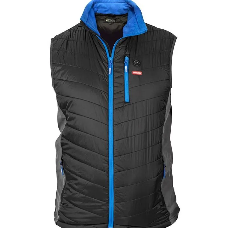 Preston Innovations Veste Sans Manche Homme Thermatech Heated Gilet - Noir * Vestes De Pêche