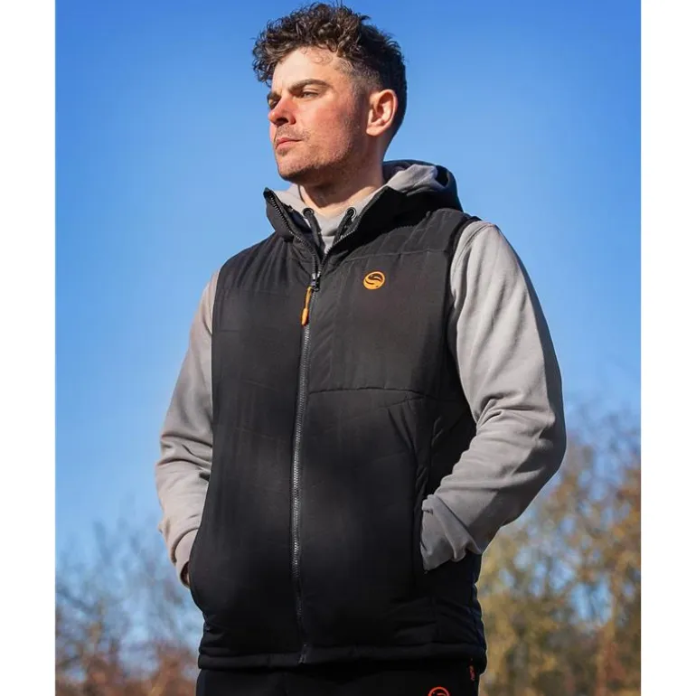 Veste Sans Manches Homme Guru Hybrid Gilet - Noir