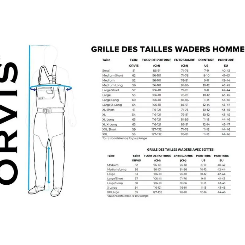 Orvis Waders Nylon Pro Zip Waders * Wading|Wading