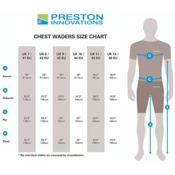 Preston Innovations Waders Pvc Heavy Duty Chest * Wading|Wading