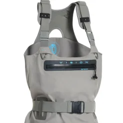Waders Stocking Respirant Vision Koski Grey Zip Waders